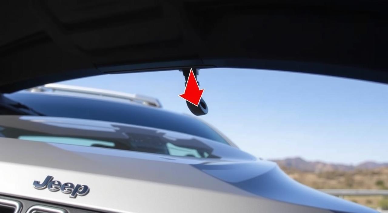como abrir o capô do jeep compass