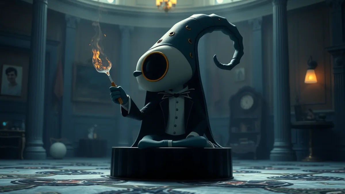 Os bonecos e cenários reais das animações de Tim Burton