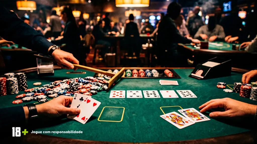 Blefe no poker: quando funciona e quando pesa
